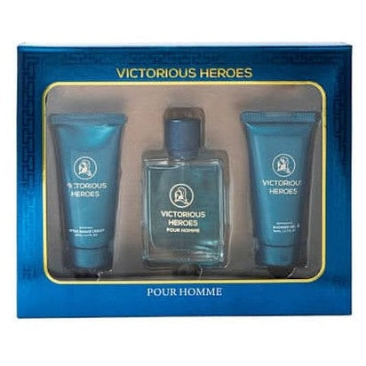 BOY'S 3 PC BATH & BODY GIFT SET - VICTORIOUS HEROES