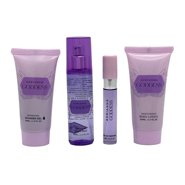 GIRL'S 4 PC BATH AND BODY GIFT SET - ADRIANNA GODDESS