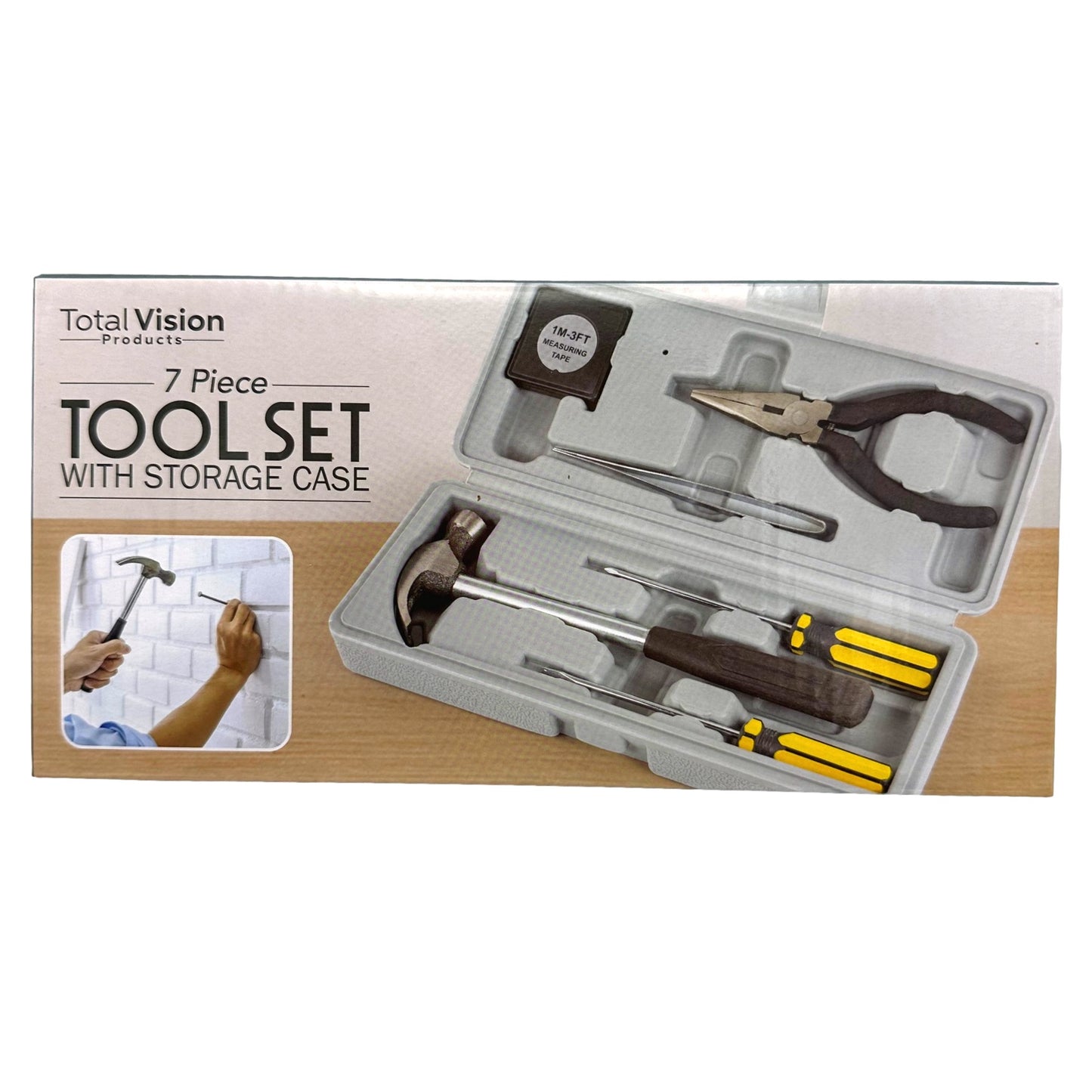 7 PC TOOL SET WITH STORAGE CASE