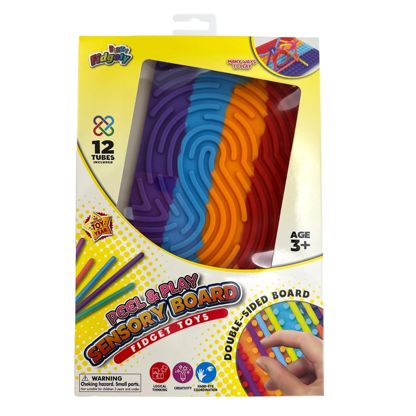 TABLERO SENSORIAL PEEL & PLAY SURTIDO