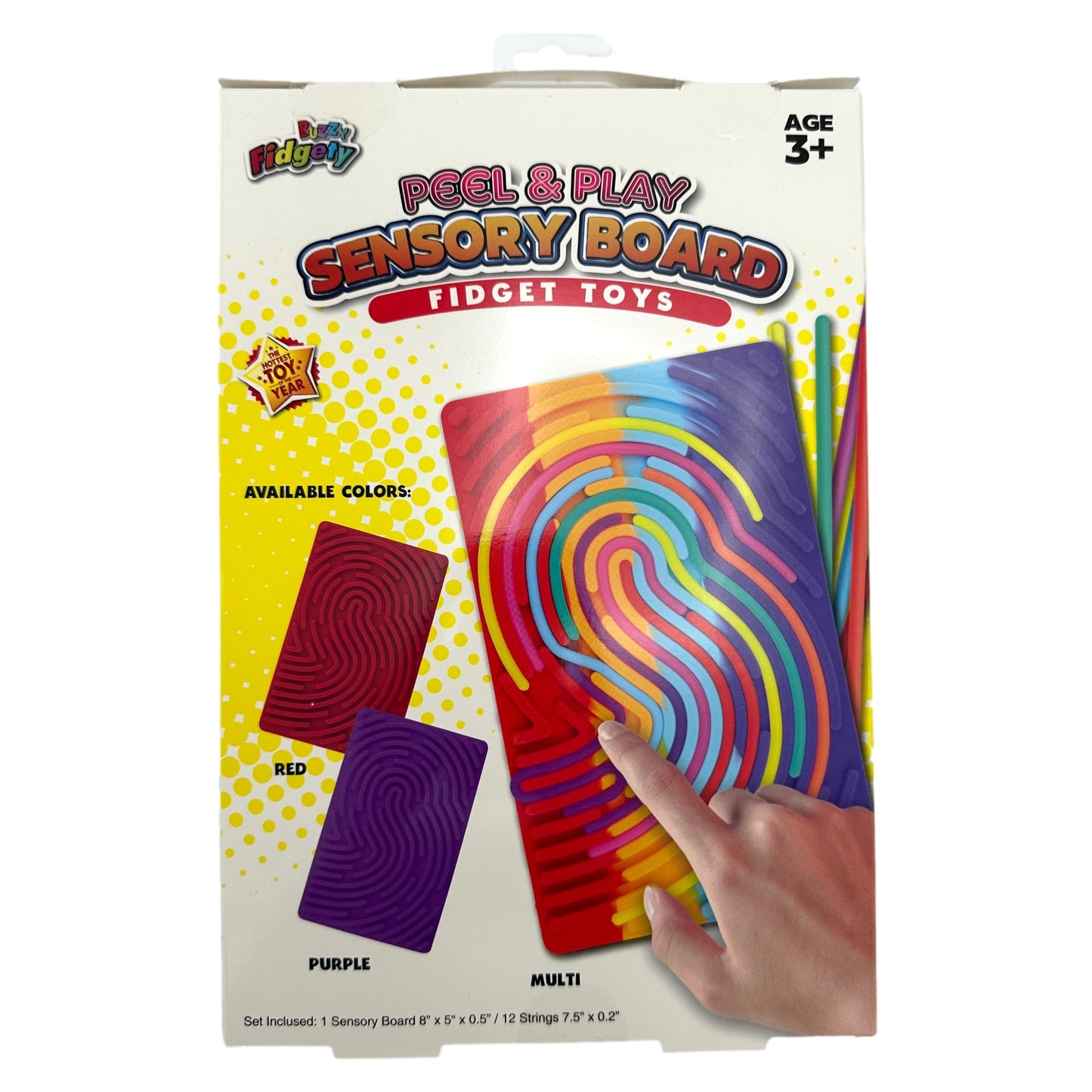 TABLERO SENSORIAL PEEL & PLAY SURTIDO