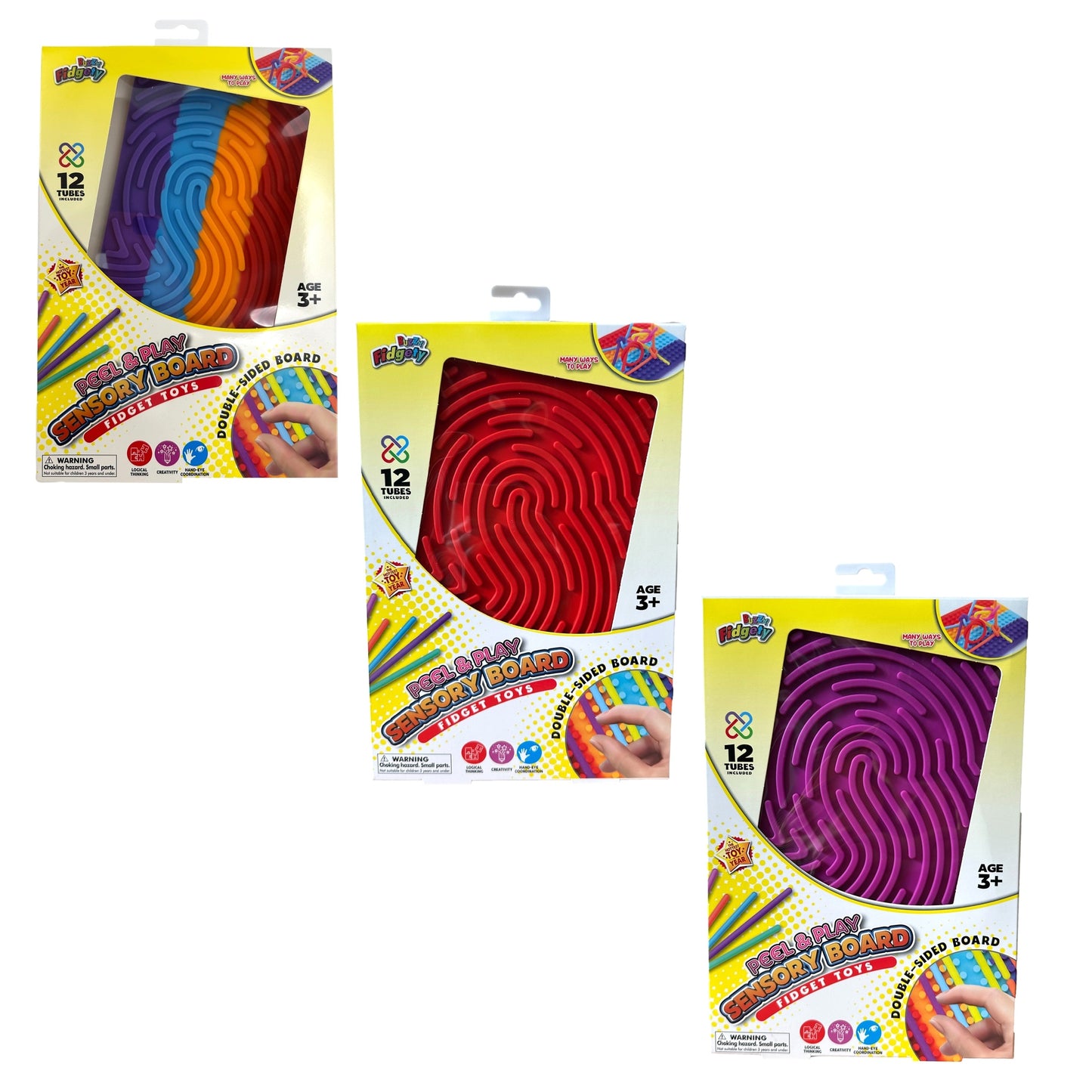 TABLERO SENSORIAL PEEL & PLAY SURTIDO