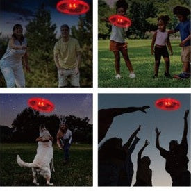LIGHT UP LED FLYING DISK