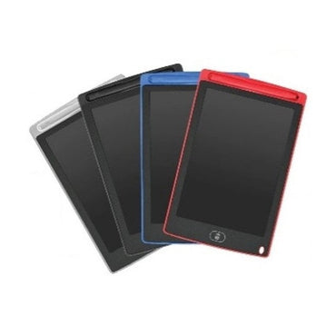 Four colorful LCD writing tablets.