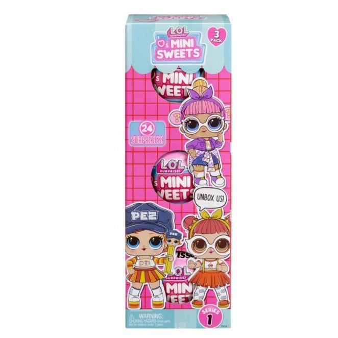 3 PK LOL SURPRISE MINI SWEETS