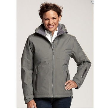 WOMEN'S GRAY CB WEATHERTEC JACKET XX-LARGE