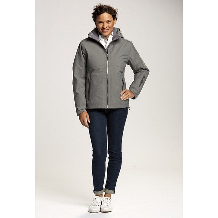 WOMEN'S GRAY CB WEATHERTEC JACKET MEDIUM