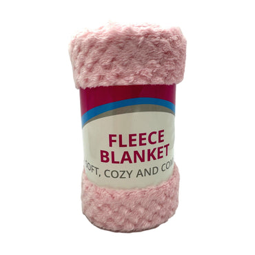 COZY FLEECE BABY BLANKET 30 X 45 IN ASSORTED