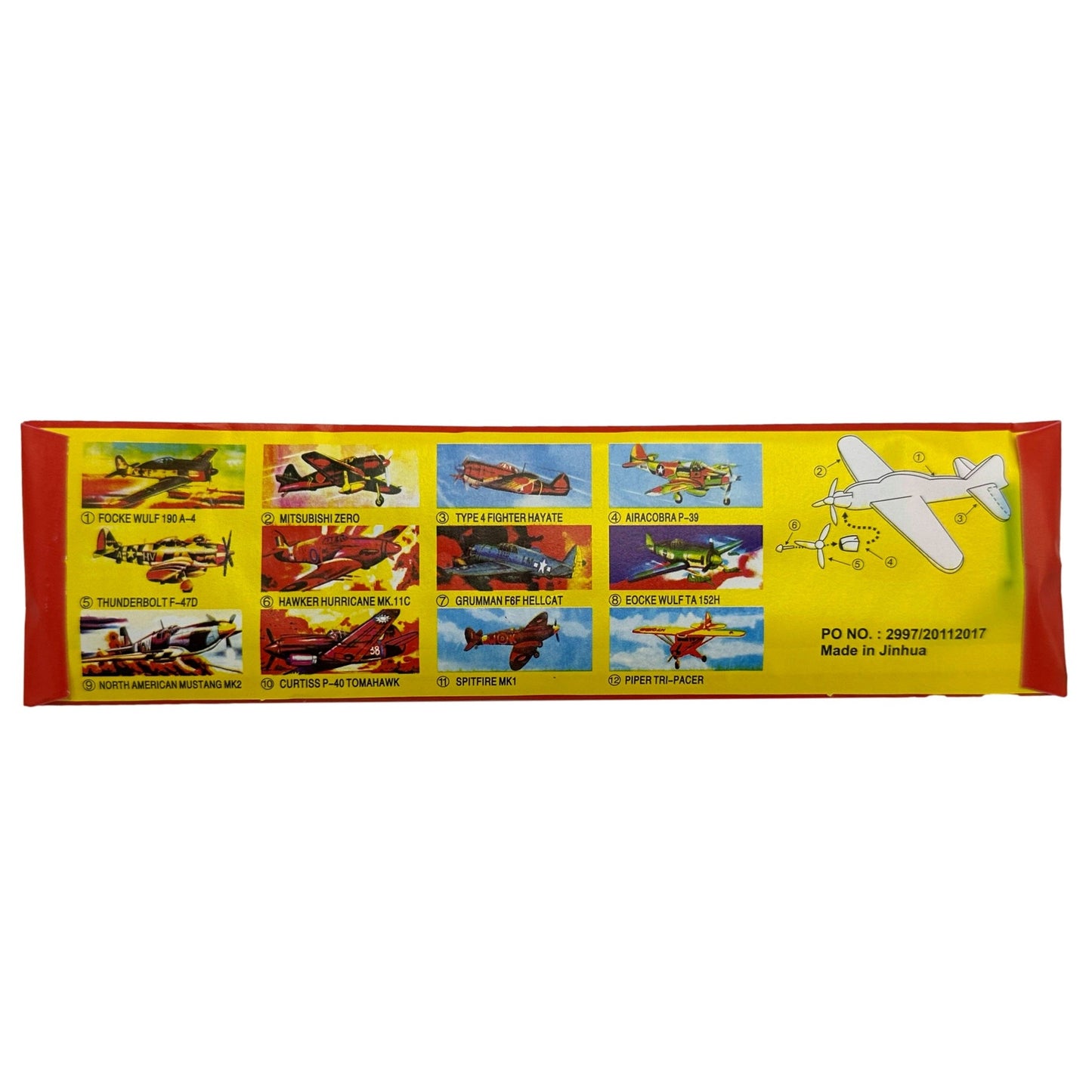8 IN GLIDERS AIRPLANE ASSORTED