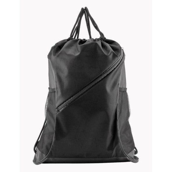 BLACK DRAWSTRING TECH PACK 15 X 19 IN