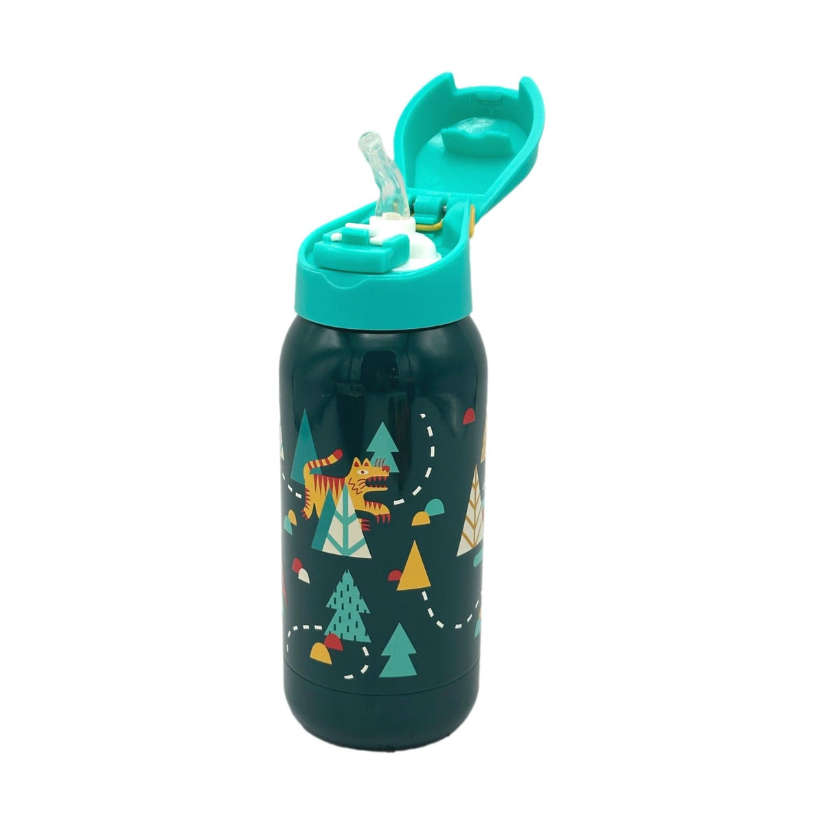 10 OZ GREEN CAMP WATER BOTTLE