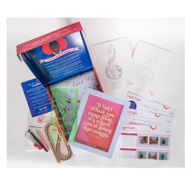 PAPER QUILLING MUSIC NOTE CRAFT KIT