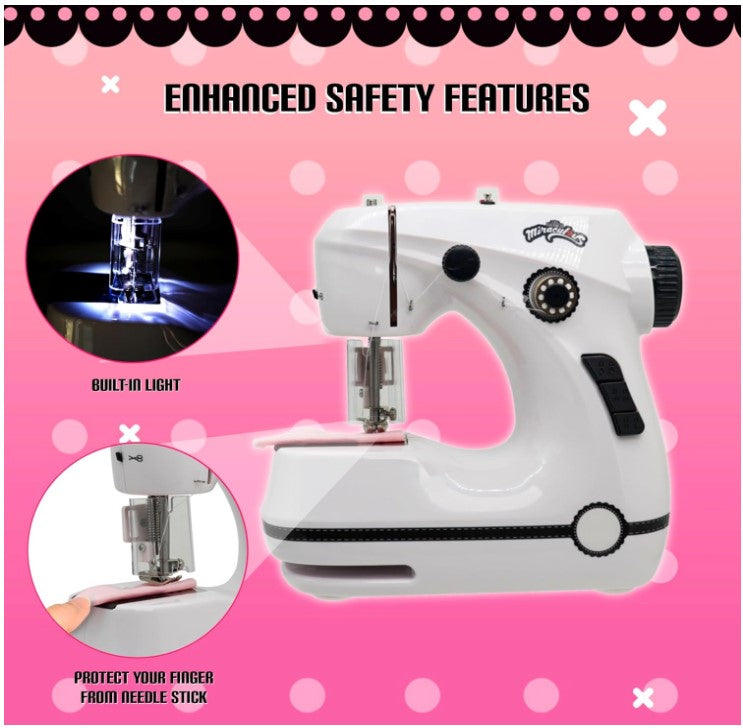 ZAG HEROEZ MIRACULOUS MINI MARINETTE ATELIER LADYBUG SEWING MACHINE