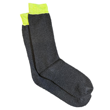 2 PC UNISEX HIGH VIZ WORK SOCKS