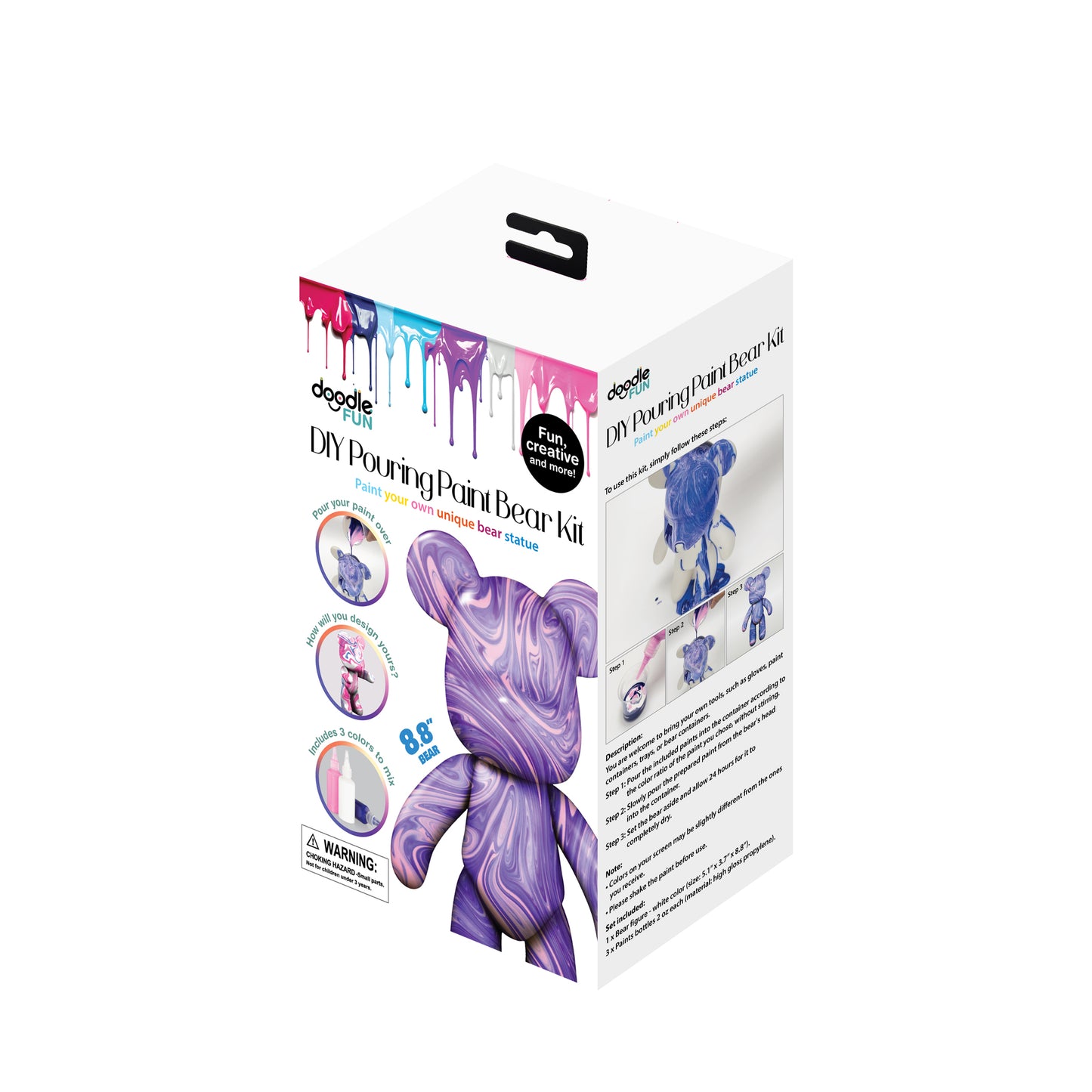 KIT DE OSO DE PINTURA PARA VERTIR DE 8.8 PULGADAS