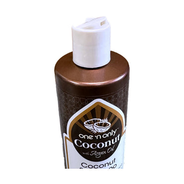 12 OZ COCONUT SHAMPOO WITH ARGAN OIL