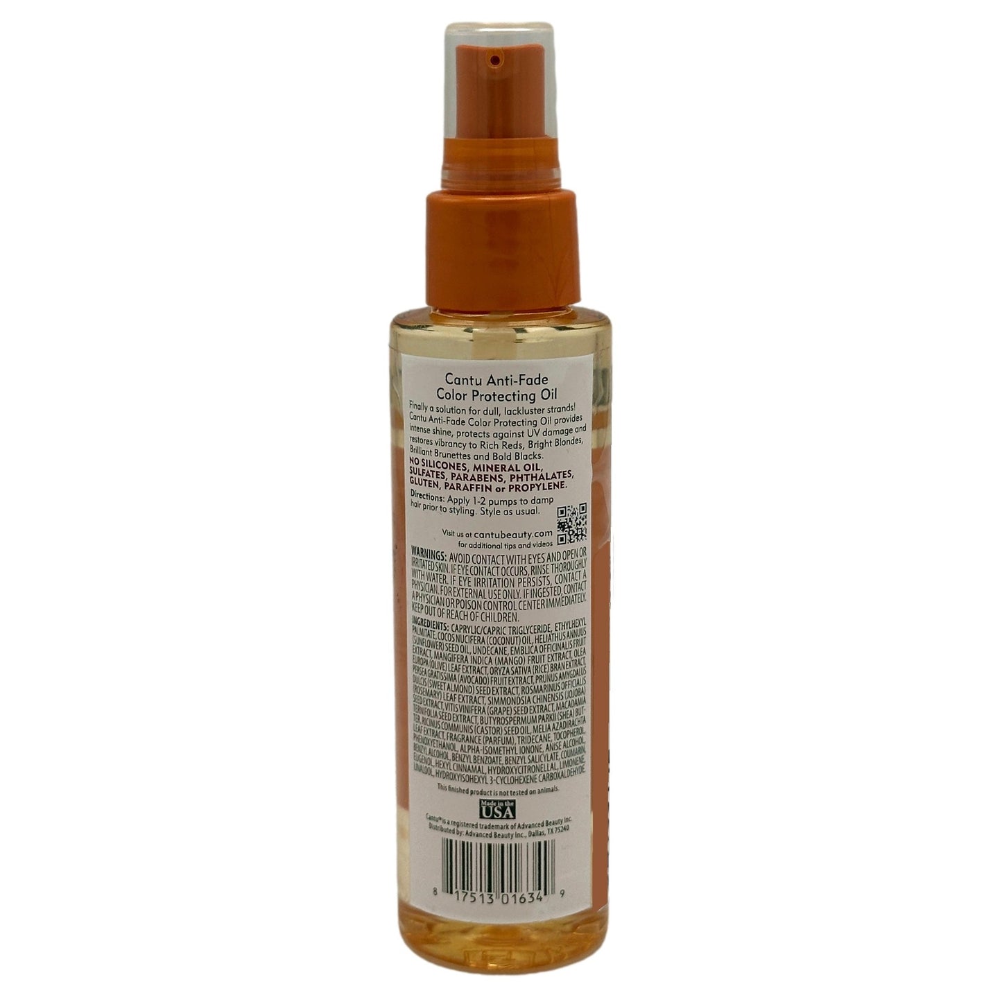 ACEITE PROTECTOR DEL COLOR DE 4 OZ