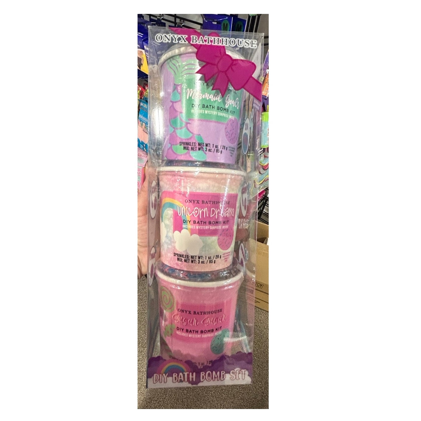 3 PC DIY BATH BOMB TOWER