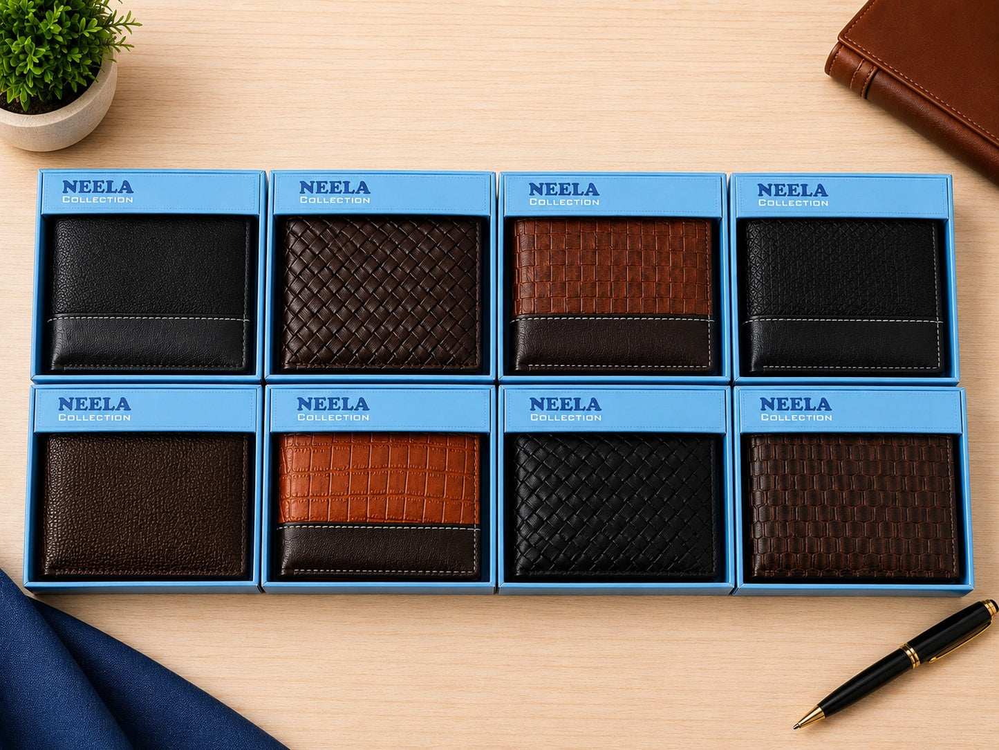 GIFT BOXED BOY'S WALLET ASSORTED