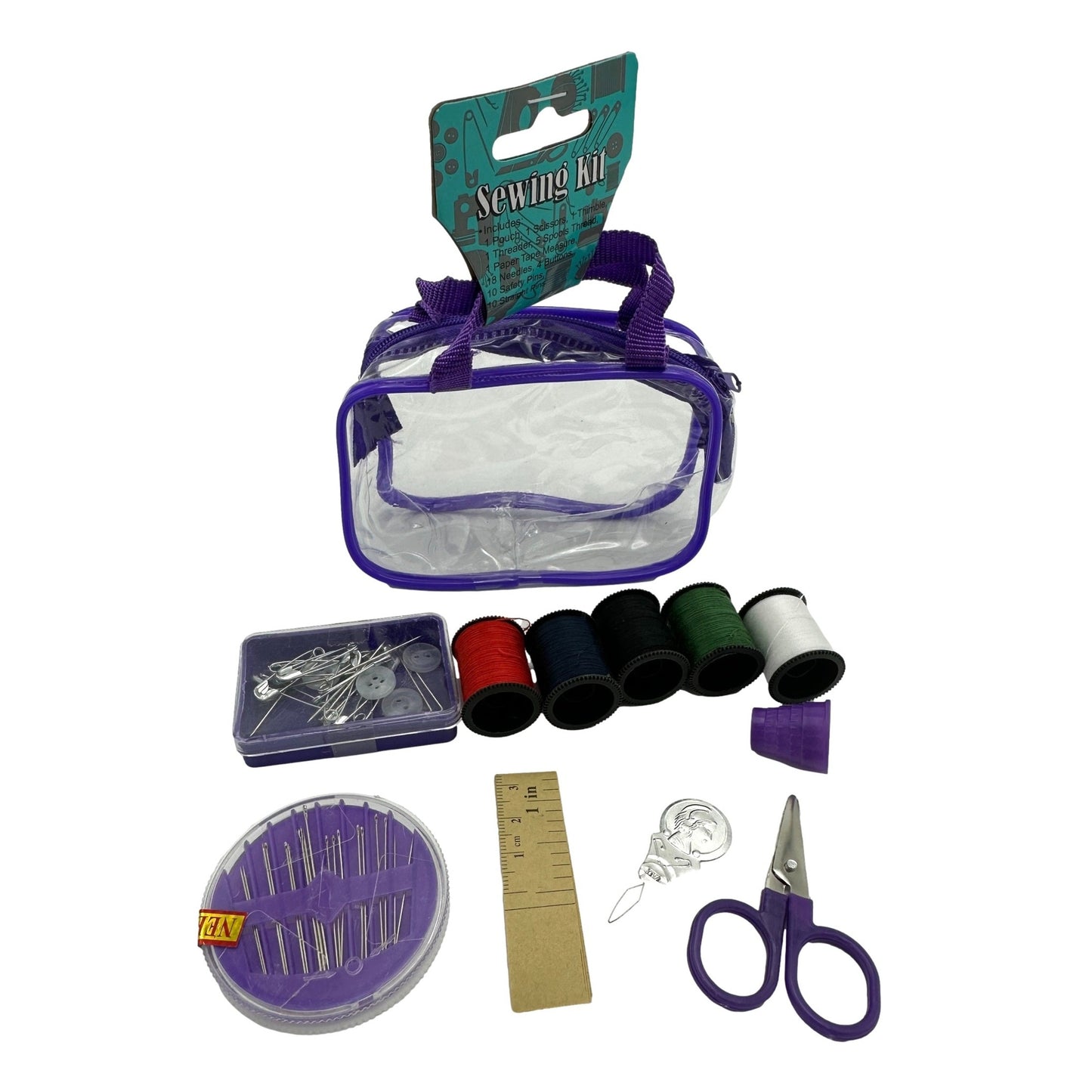 52 PC TRAVEL SEWING KIT