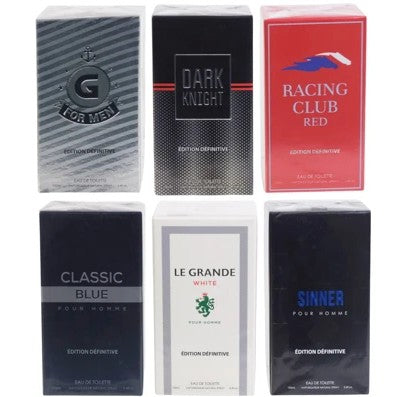 MEN'S 3.4 OZ COLOGNE ASSORTED