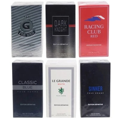 MEN'S 3.4 OZ COLOGNE ASSORTED