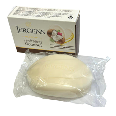 2 barras de jabón de coco hidratante de 3 oz