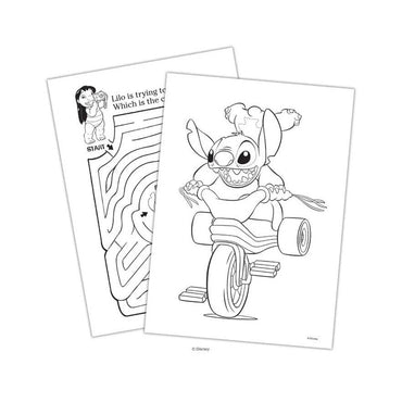 DISNEY STITCH JUMBO COLORING AND ACTIVITY BOOK