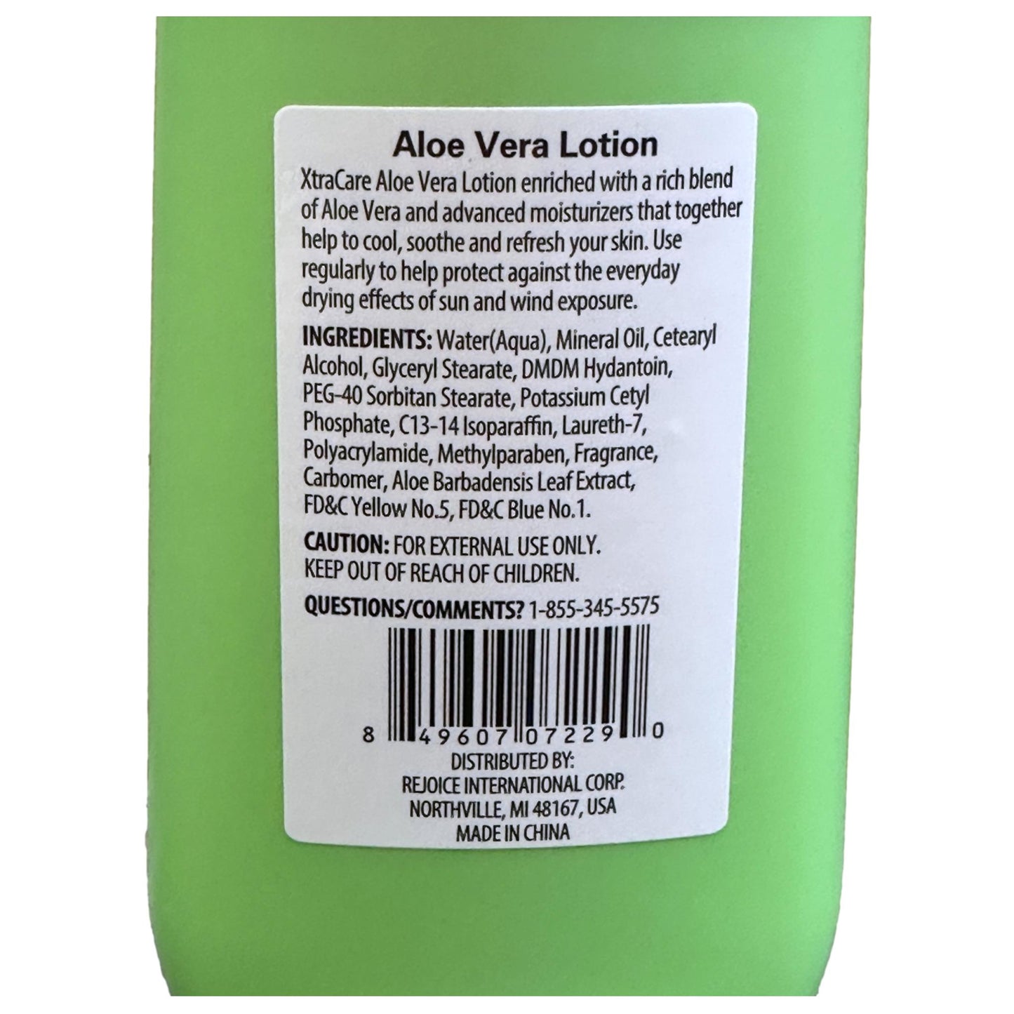 15 OZ ALOE VERA COOLING LOTION
