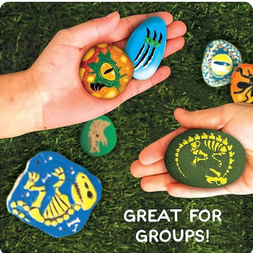 DINO ROCK PAINTING