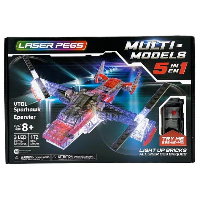 5-IN-1 SPARHAWK PEGS BUILD SET