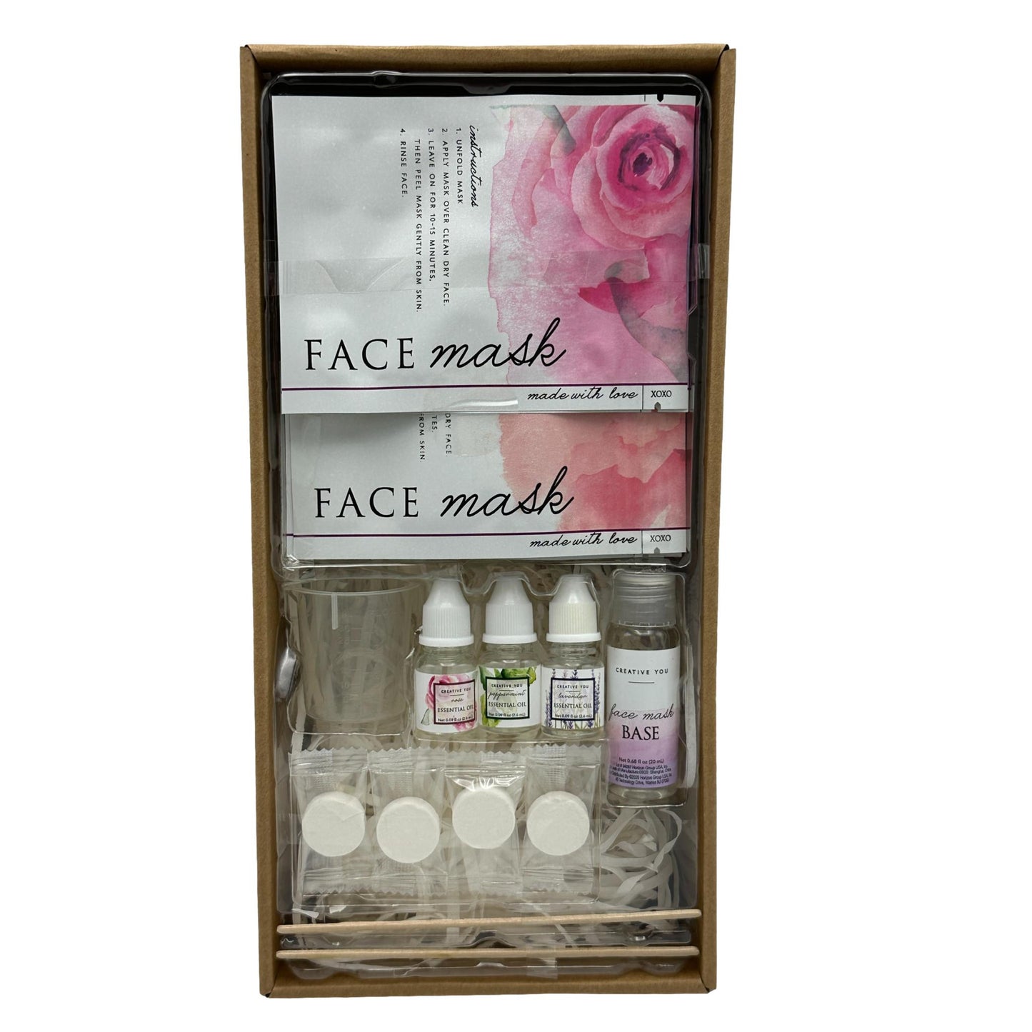 DO IT YOURSELF PEPPERMINT BLUSH FACE MASKS