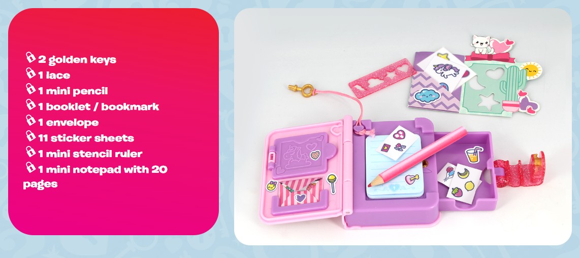 SECRET MINI JOURNAL SET