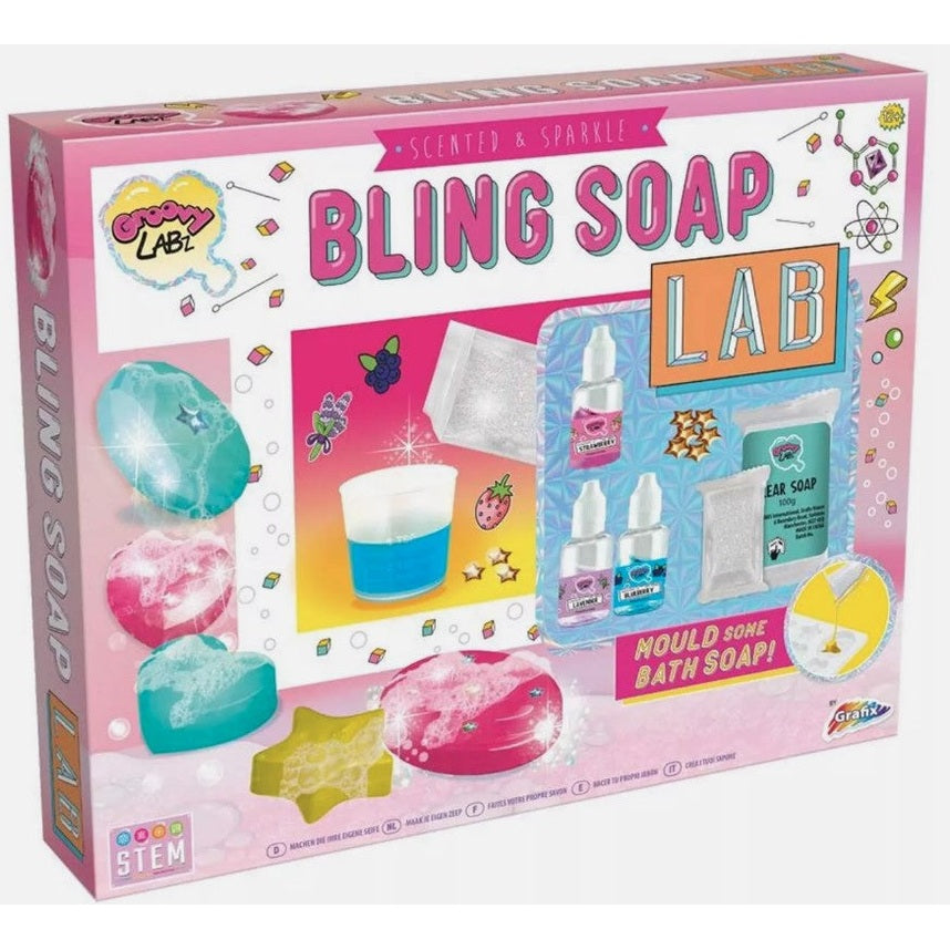 MAKE YOUR OWN BLING SOAP LAB