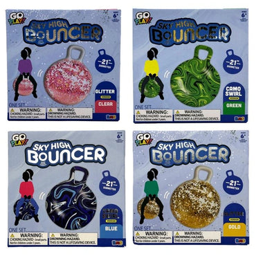 21 INCH SKY HIGH BOUNCER ASSORTED