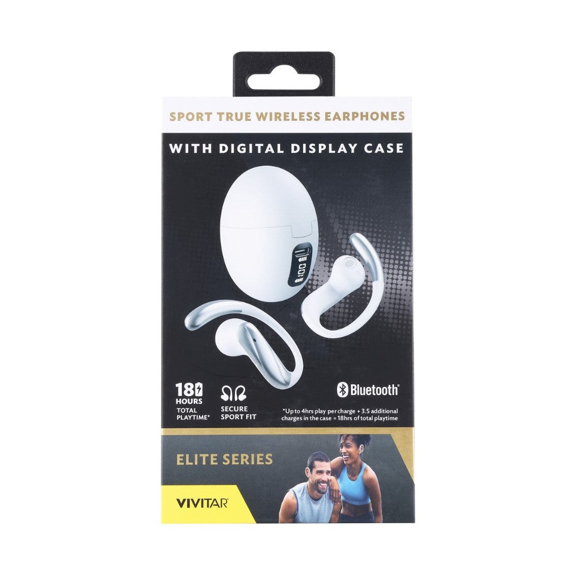 WHITE TRUE WIRELESS EARBUDS