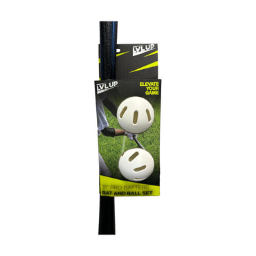 3 PC BASEBALL BAT SET - BLACK