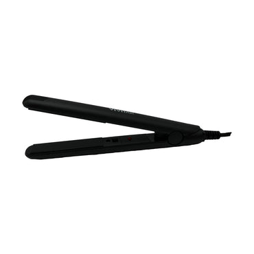 Black hair straightener with cord.