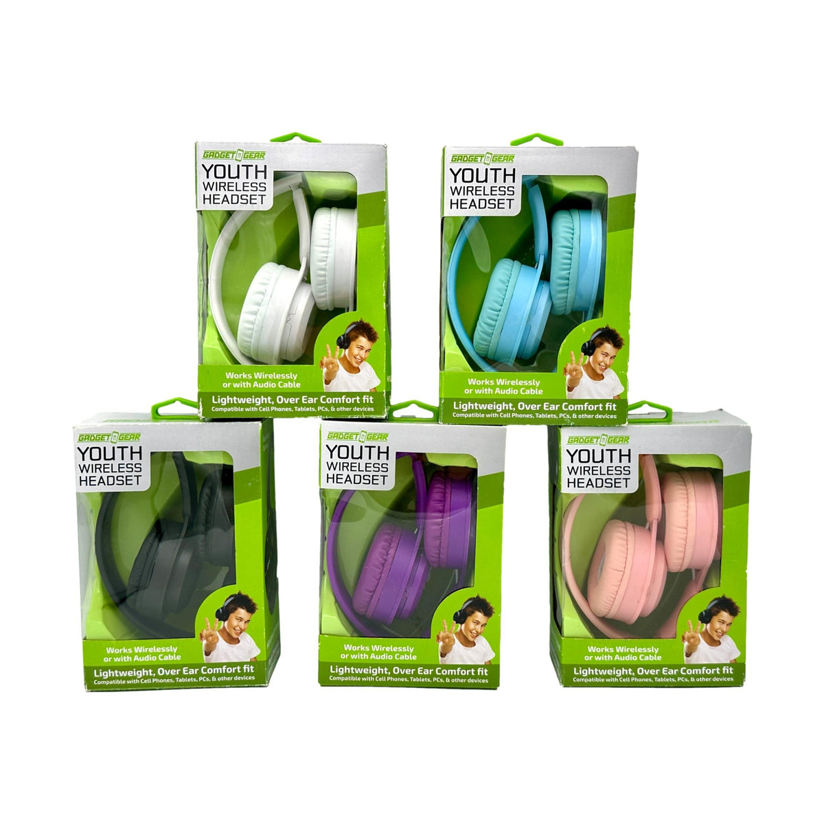 YOUTH BT HEADPHONES ASSORTED
