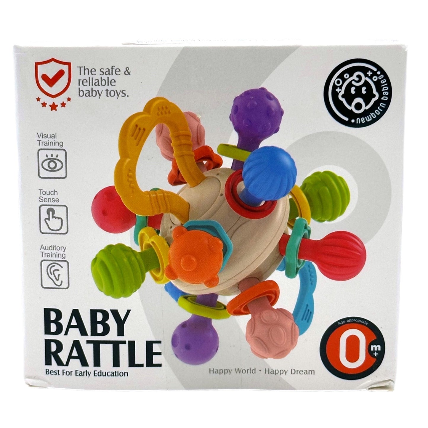 INFANT SENSORY CHEW RATTLES