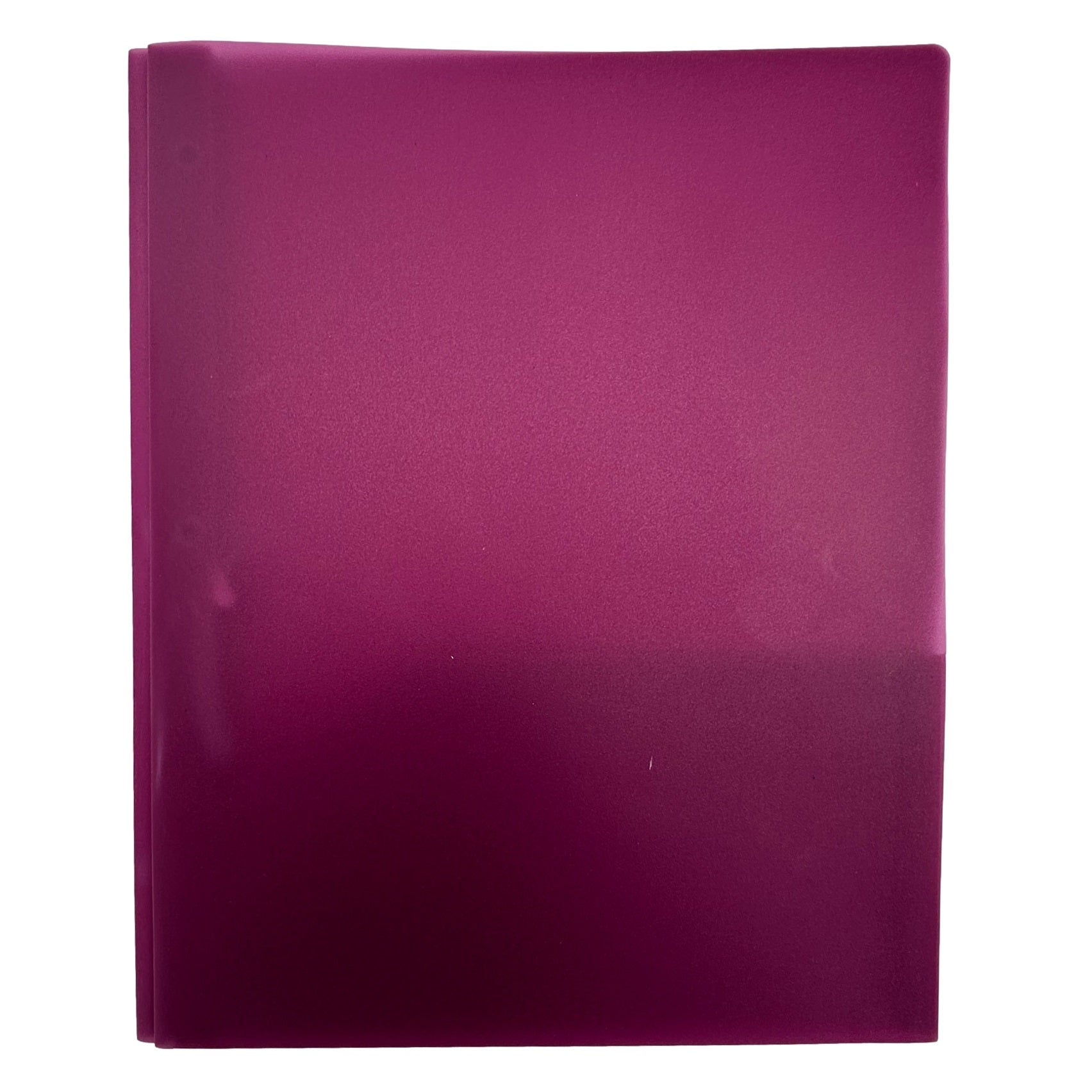 Purple binder.