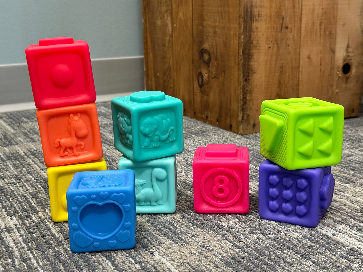 9 PC STACKING WONDER BLOCKS