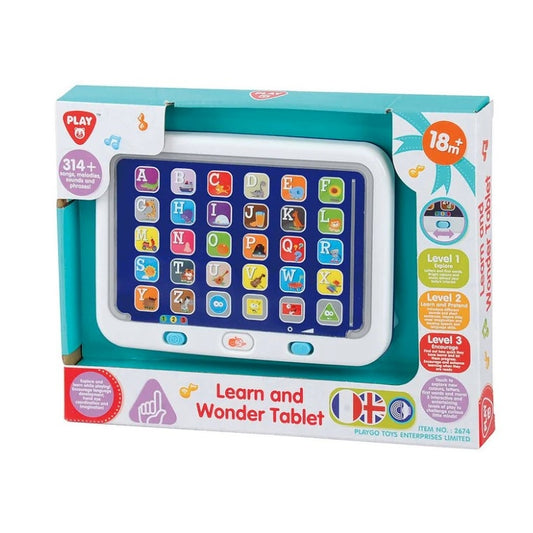 LEARN AND WONDER TABLET ENGLISH & SPANISH