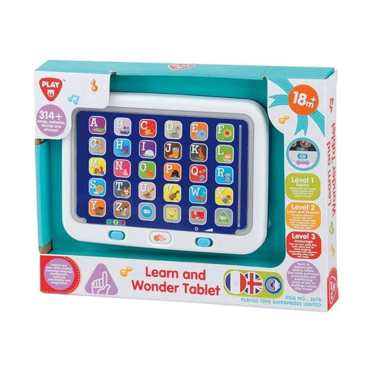 LEARN AND WONDER TABLET ENGLISH & SPANISH