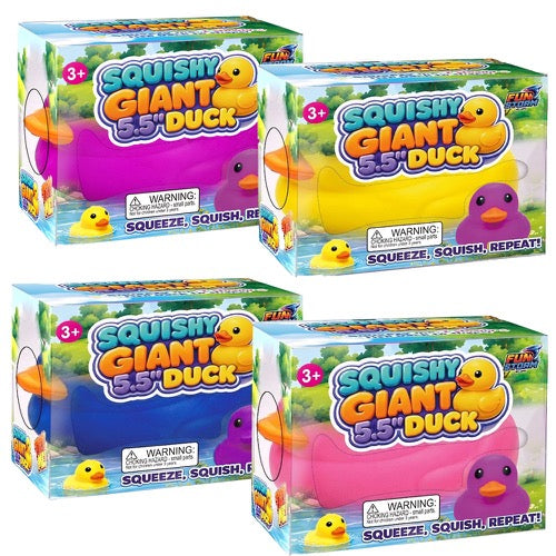 SQUISHY GIANT 5.5 IN DUCK