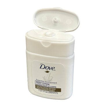 1 OZ DOVE BODY LOTION ESSENTIAL NOURISHMENT