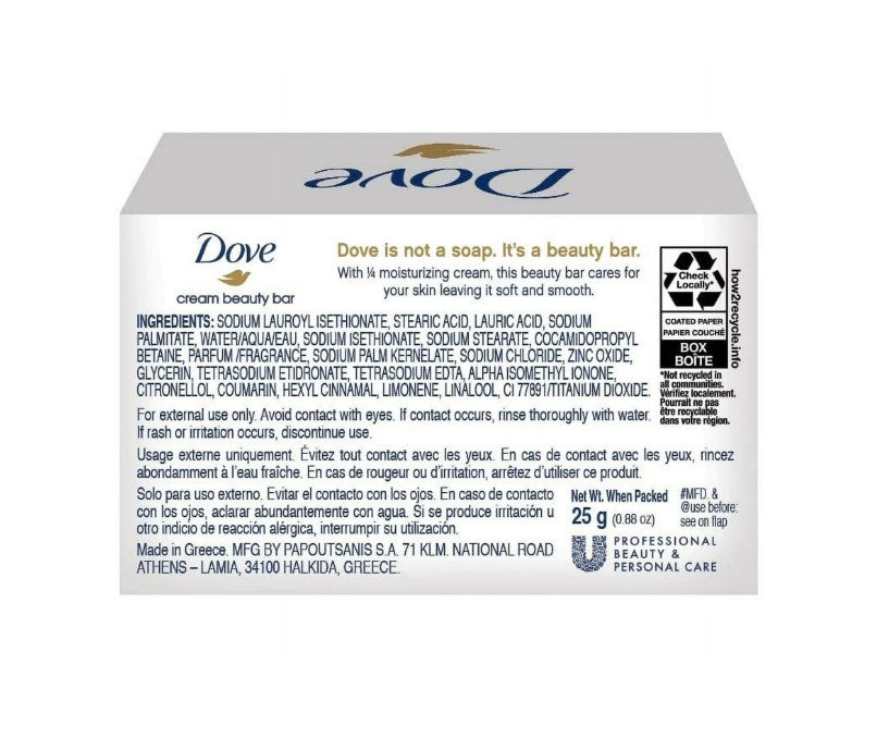 0.88 OZ DOVE CREAM BEAUTY BAR