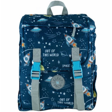 BOY'S SPACE PRINT SLEEP N PACK SLEEPING BAG