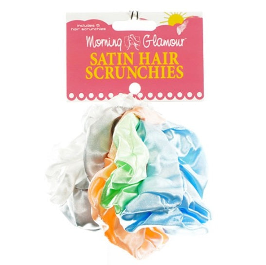 5 PK HAIR SCRUNCHIES