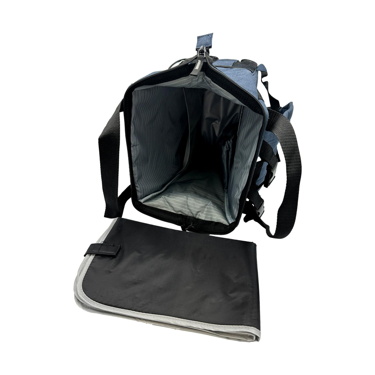 NAVY THERMAL BOTTLE DIAPER BAG